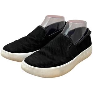 Cole Haan Grand OS Platform Perforated Slip On Sneaker Black 8.5